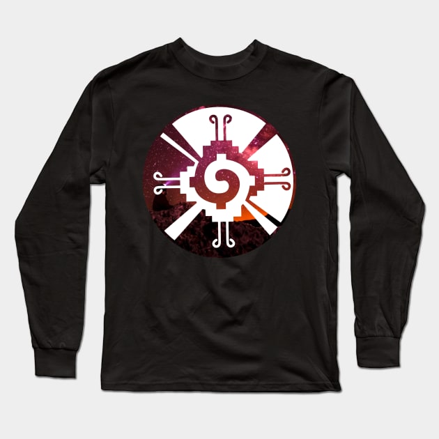 Hunab Ku Long Sleeve T-Shirt by Golden Eagle Design Studio